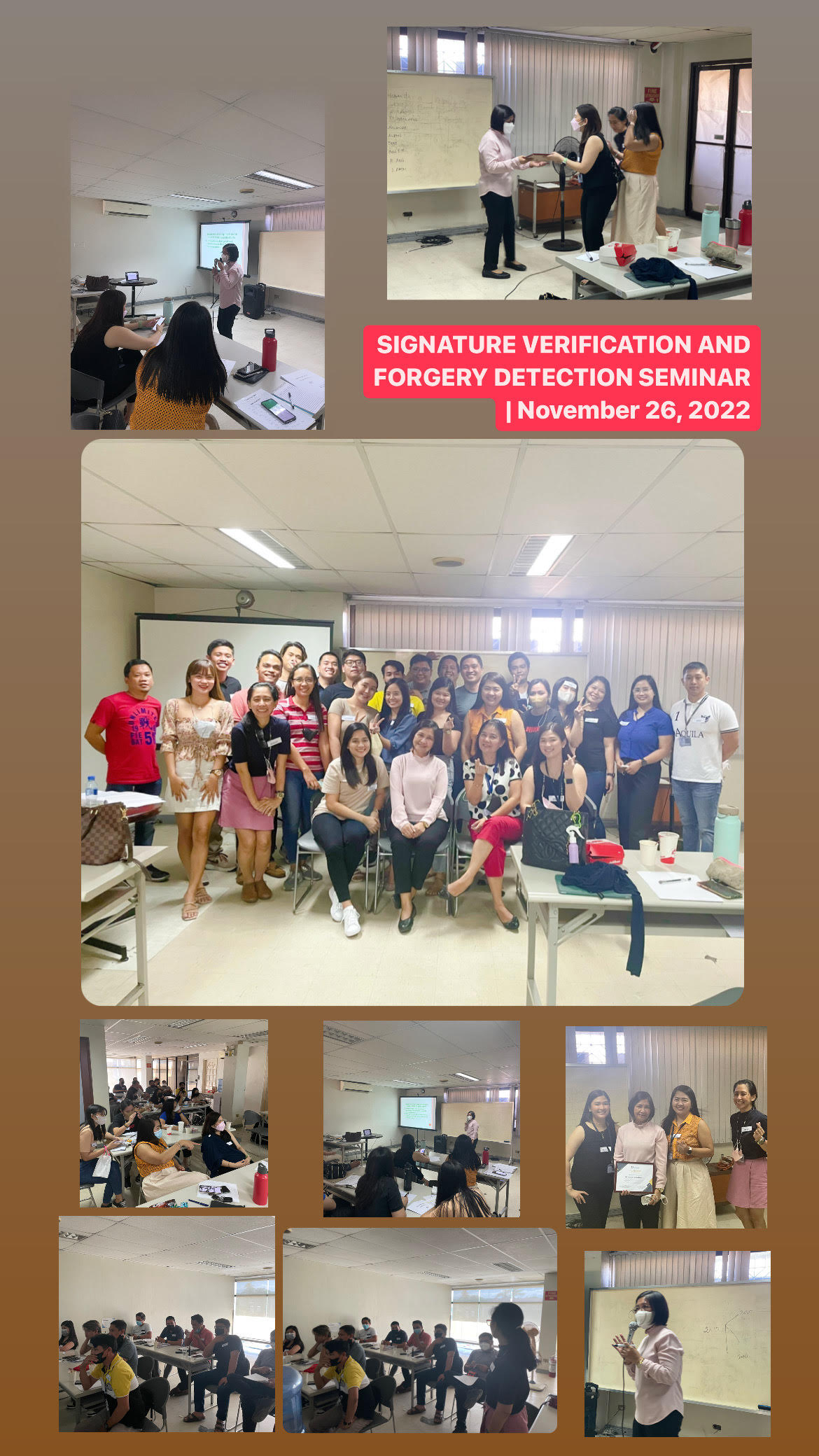 Signature Verification & Forgery Detection Seminar