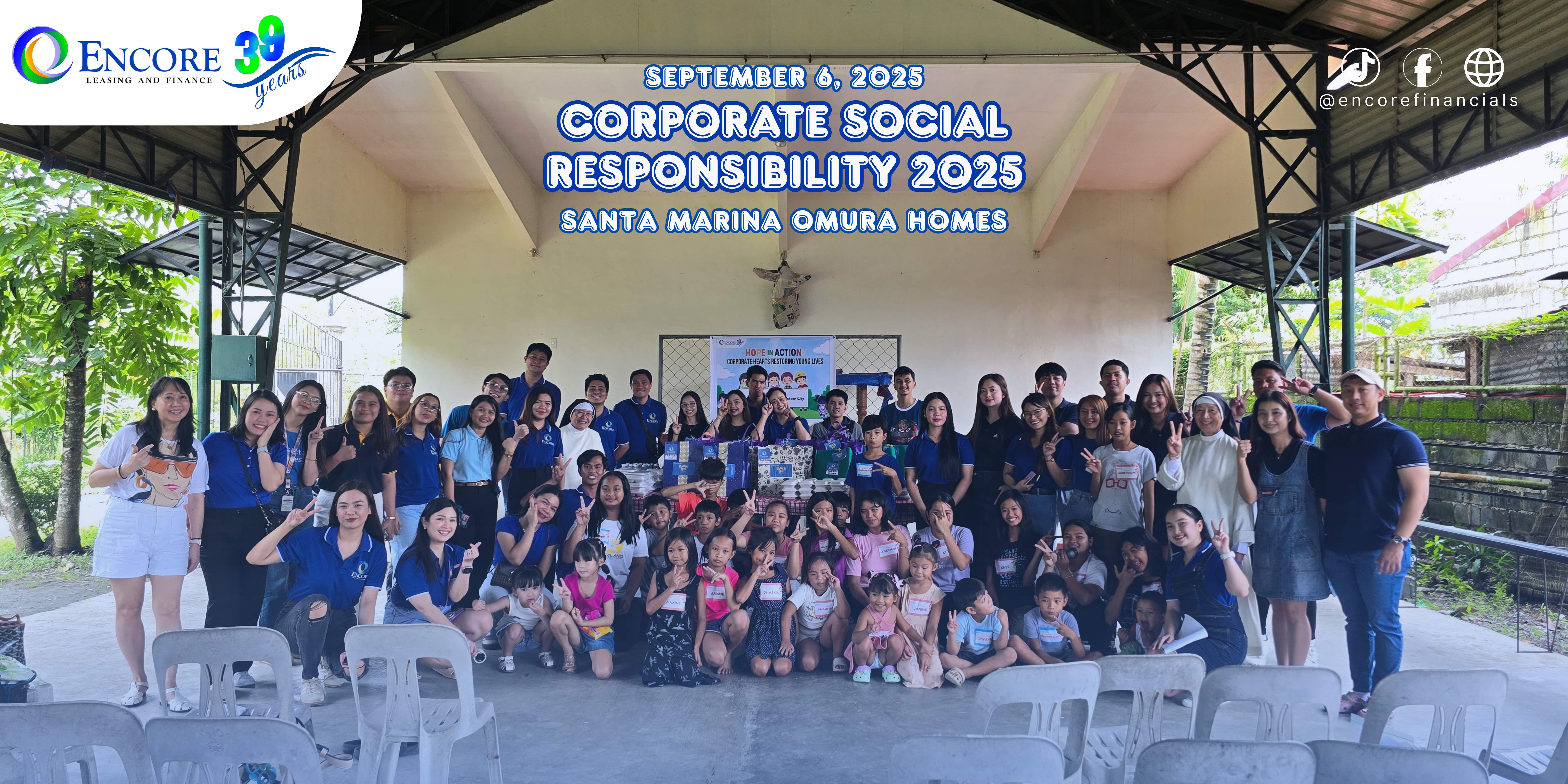 Hope in Action: Encore Leasing and Finance Corp. Brings Light to Young Lives in Cabanatuan